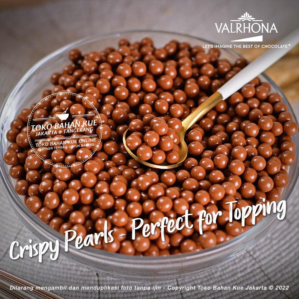 Jual Valrhona - Les Perles 36% Caramelia 100gr Crispearls Craquantes ...