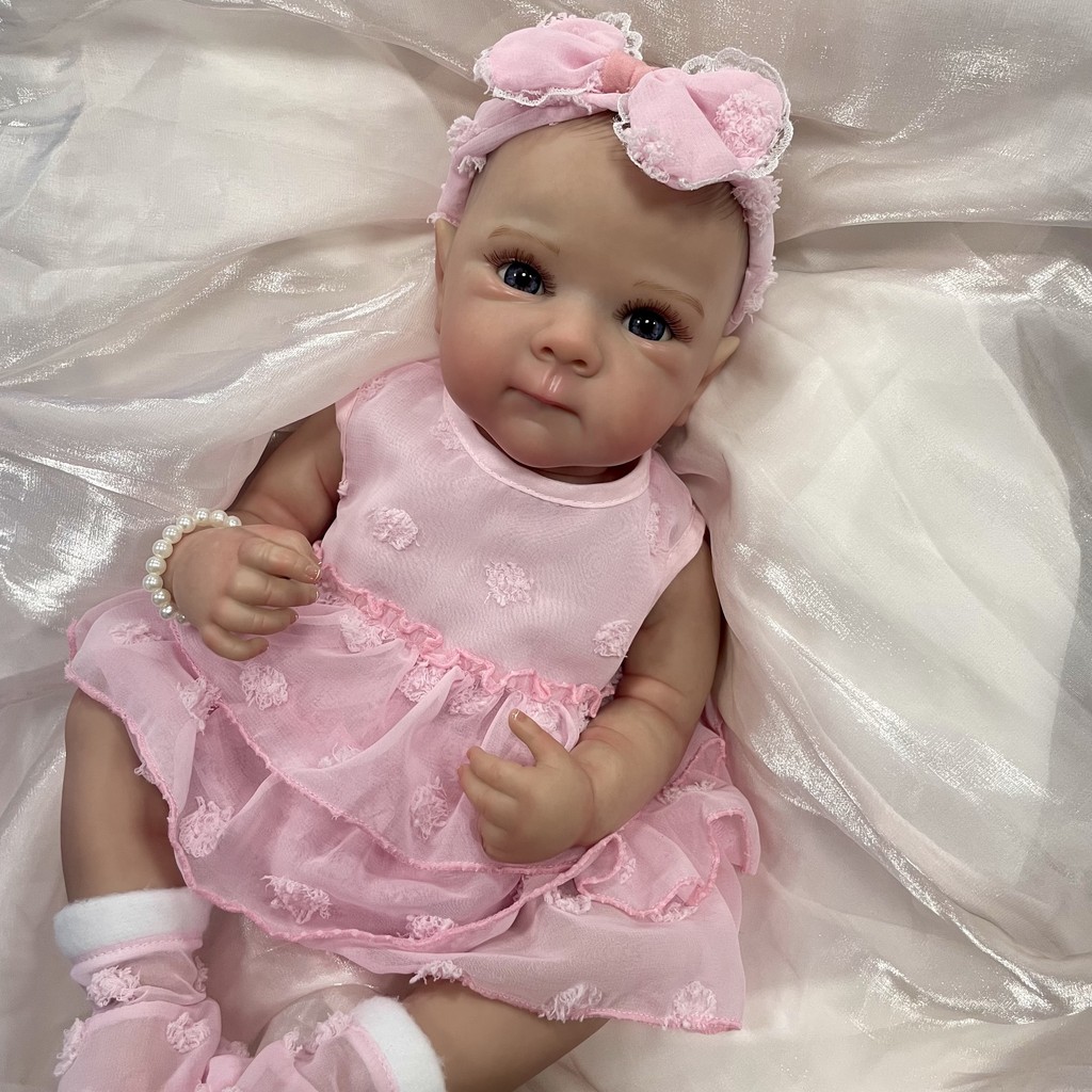 19 Inches Lifelike Full Vinyl Body Reborn Baby Girl-Bettie main image 0