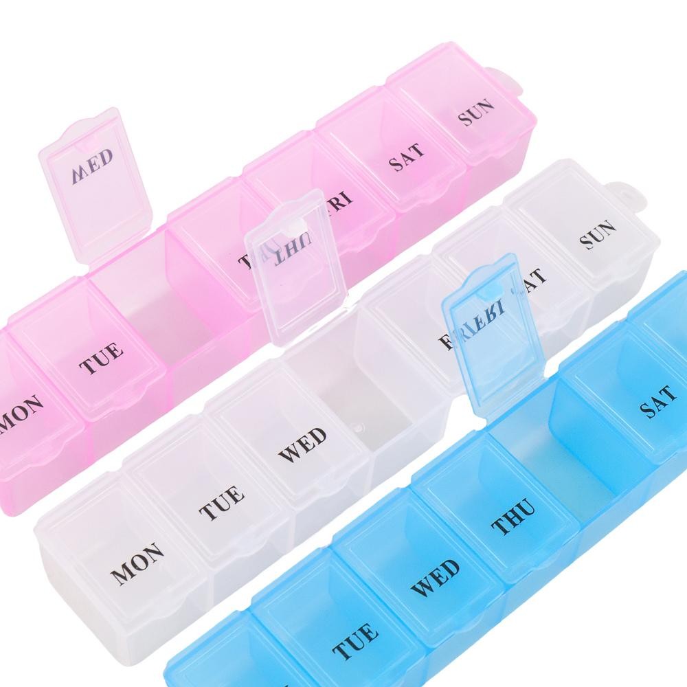 Jual Kotak Obat 7 Hari Warna Random Bahan Plastik | Shopee Indonesia
