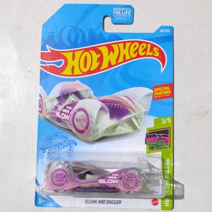 Jual EL99 HW Hot Wheels Cloak and Dagger Glow in the Dark 2021 Glow ...
