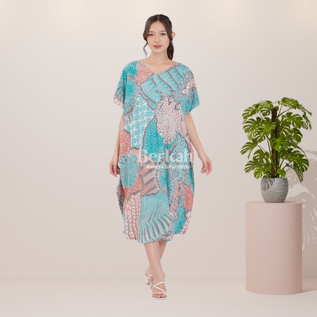 Daster Lowo Batik Rayon Resleting Surya Teja 2