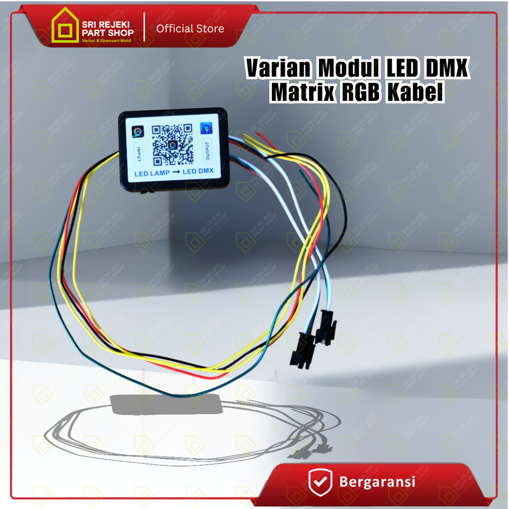 Jual Modul DMX Kontroller Lampu Alis Matrix RGB Modul LED Bluetooth App ...