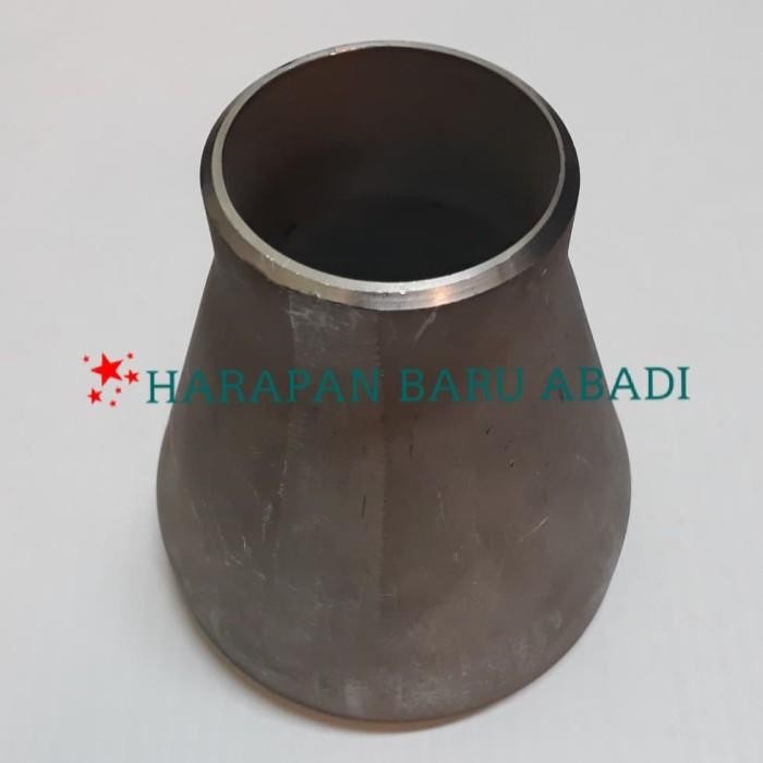 Jual Reducer Las Stainless SS304 SCH40 Ukuran 8 × 6