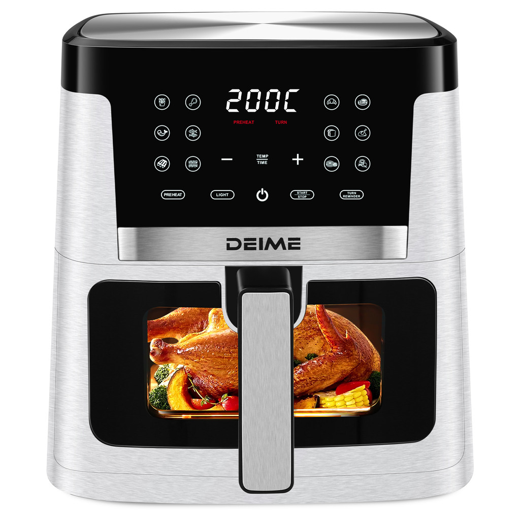 Jual DEIME Air Fryer 7L 1700W Healthy Air Fryers Large Capacity with 12 ...