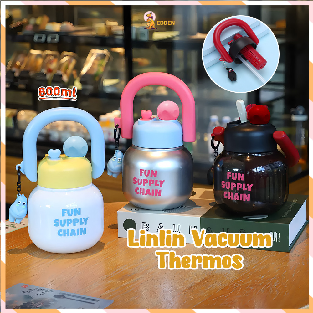 Jual Edden 800ML Thermos Linlin Pot Botol Air Minum Vacuum Insulated ...