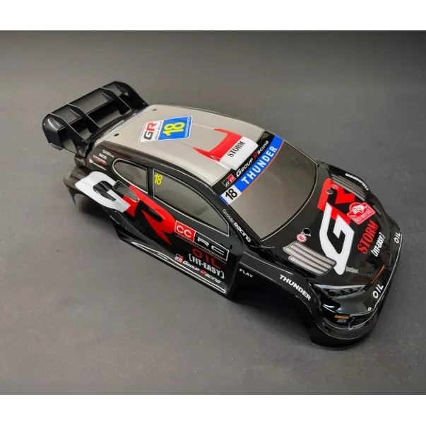 Jual BODY RC RALLY 1/10 TOYOTA GR YARIS WRC | Shopee Indonesia