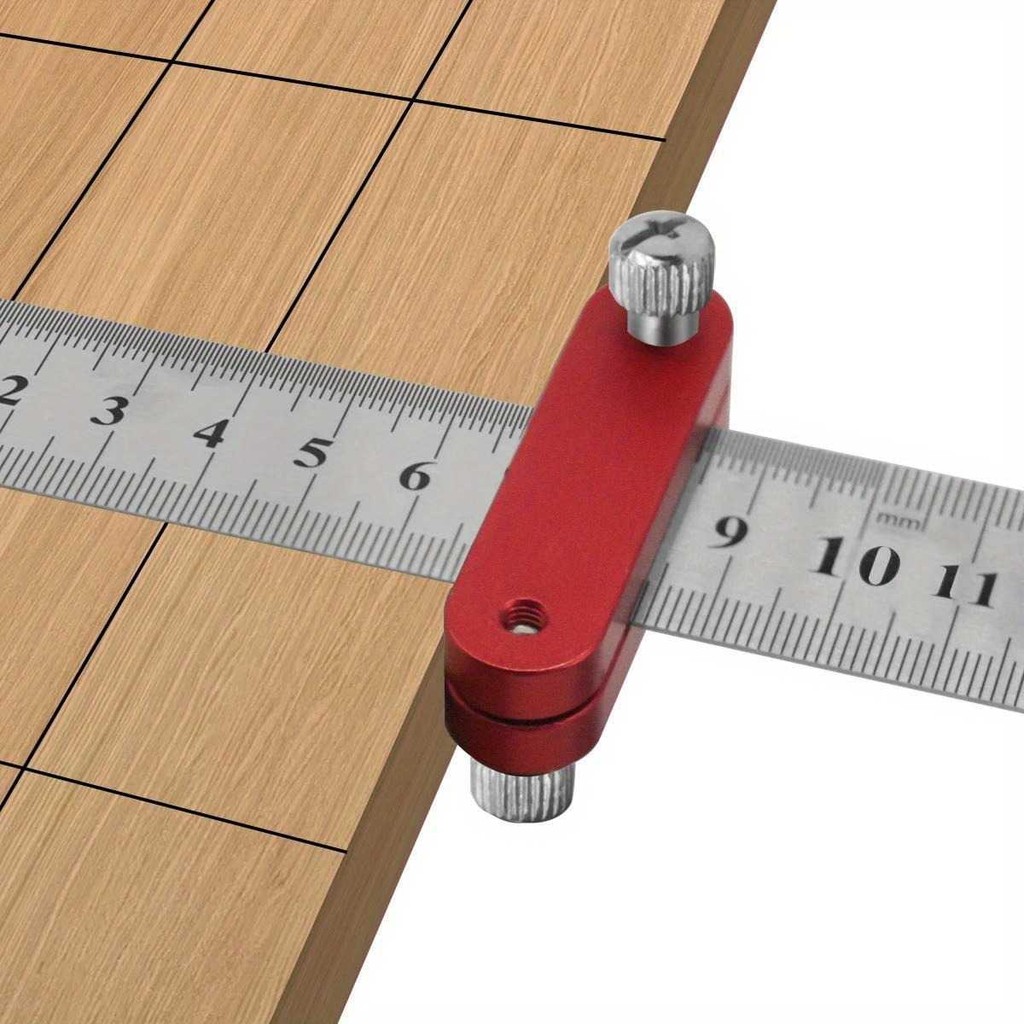 Jual JIGHOLE Ruler Positioning Block Aluminium Pembatas Penggaris JG20 ...