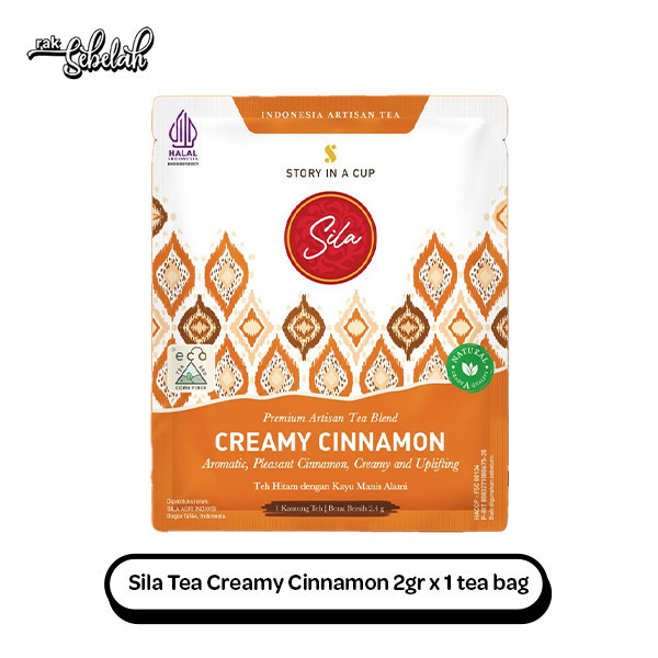 Jual Sila Tea Creamy Cinnamon Sachet Daily Gourmet - Premium Tea ...