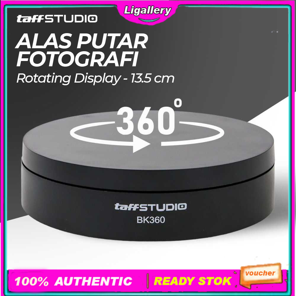 Jual Display Putar Alas Putar Fotografi 360 derajat Rotating Studio ...