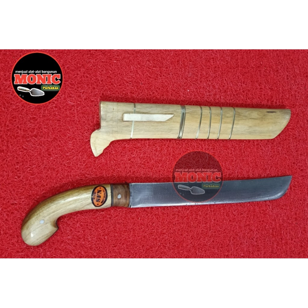 Jual GOLOK ASLI CIBATU, Golok full tank dari kayu JATI asli BAJA PER ...