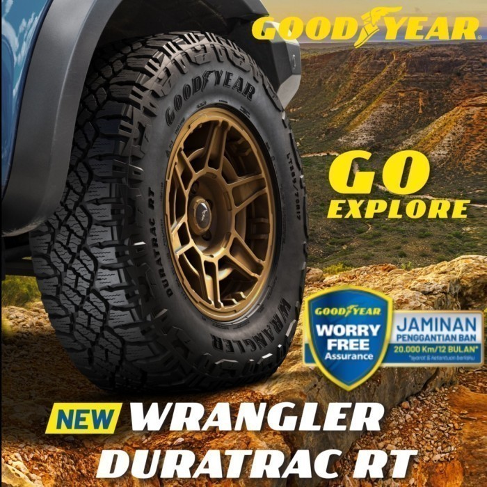 Jual Ban GOODYEAR WRANGLER DURATRAC RT 265 70 R17 Mobil Fortuner Pajero ...