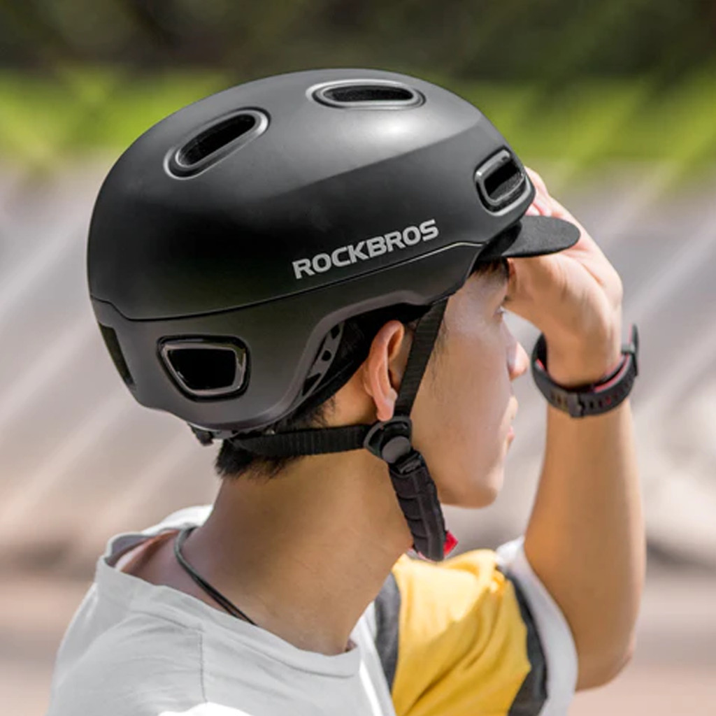 Jual ROCKBROS WT09 Helm Sepeda Ringan Tahan Goncangan EPS Ultralight ...