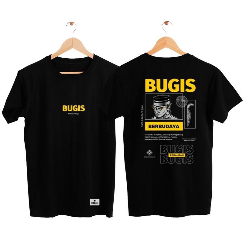 Jual Kaos Bugis Berbudaya / Baju T-shrit Bugis Berbudaya Premium ~ Free ...
