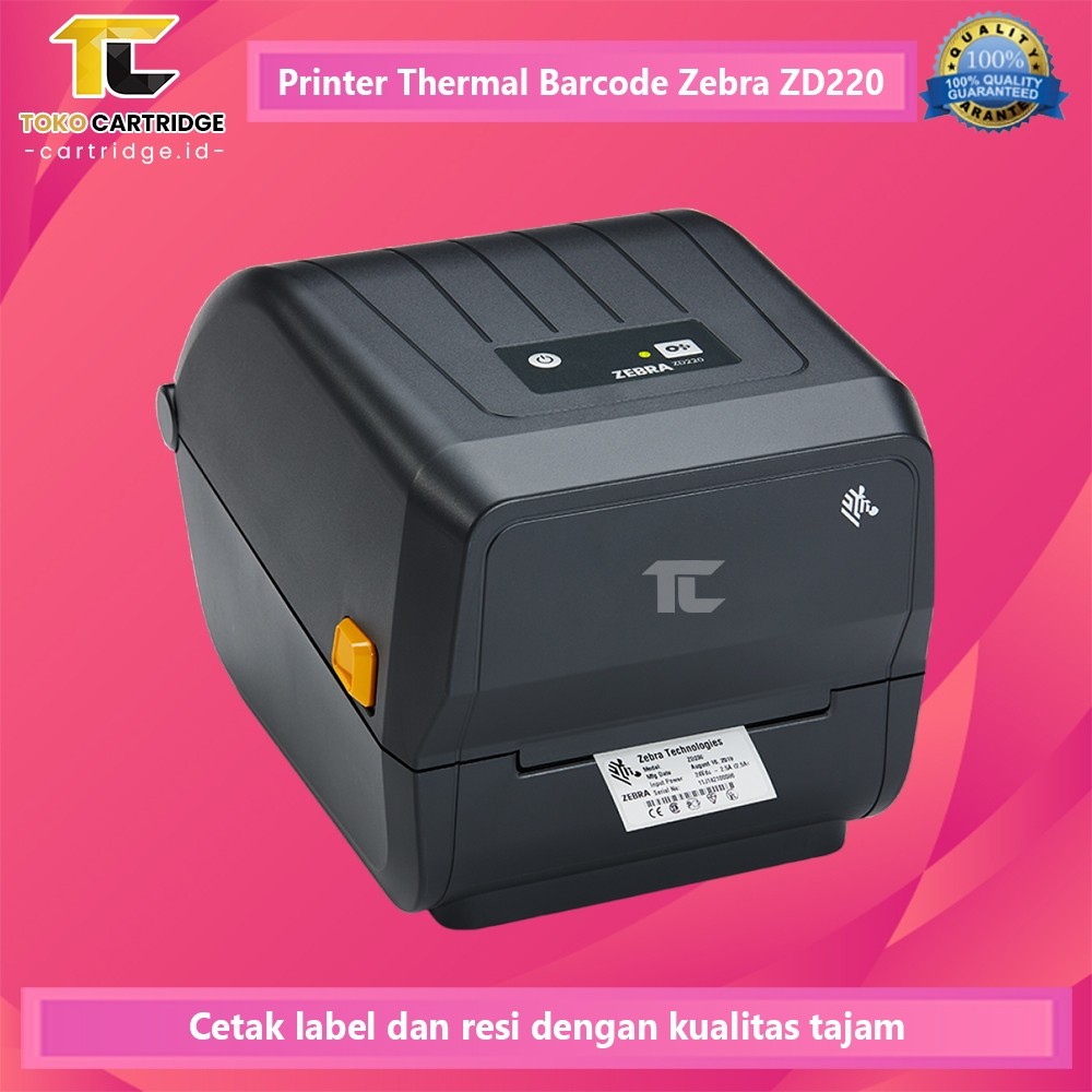 Jual Original Zebra ZD220 Printer Thermal Label Barcode USB Only New ...