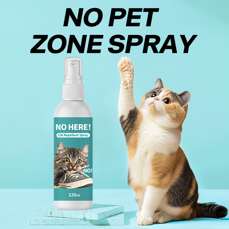 Picture of Jual Pet Exclusion Zone Spray Cat Repellent Repelling Induction Spray ...