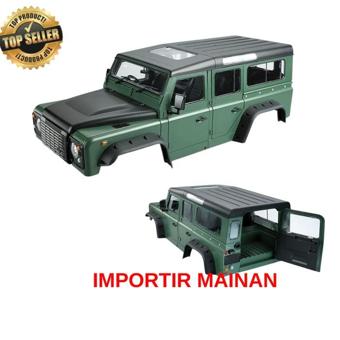Jual AUSTAR hobby hard body shell rc crawler D110 defender toyota land ...
