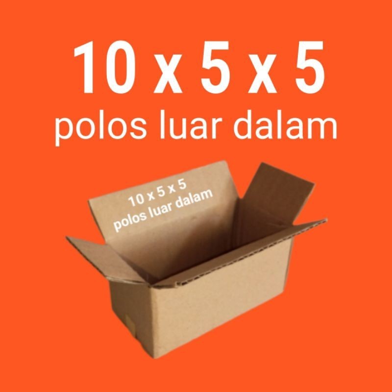 Jual Box Packing Box Paking Boks 10x5x5cm Kardus Kemasan Packaging ...