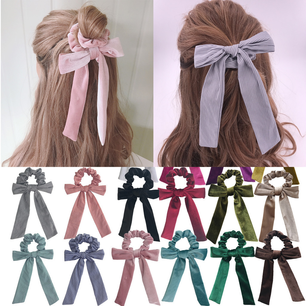 10 Piece Girls Hair Ties Set Cute Bow Flower Strawberry Elastic Hair B