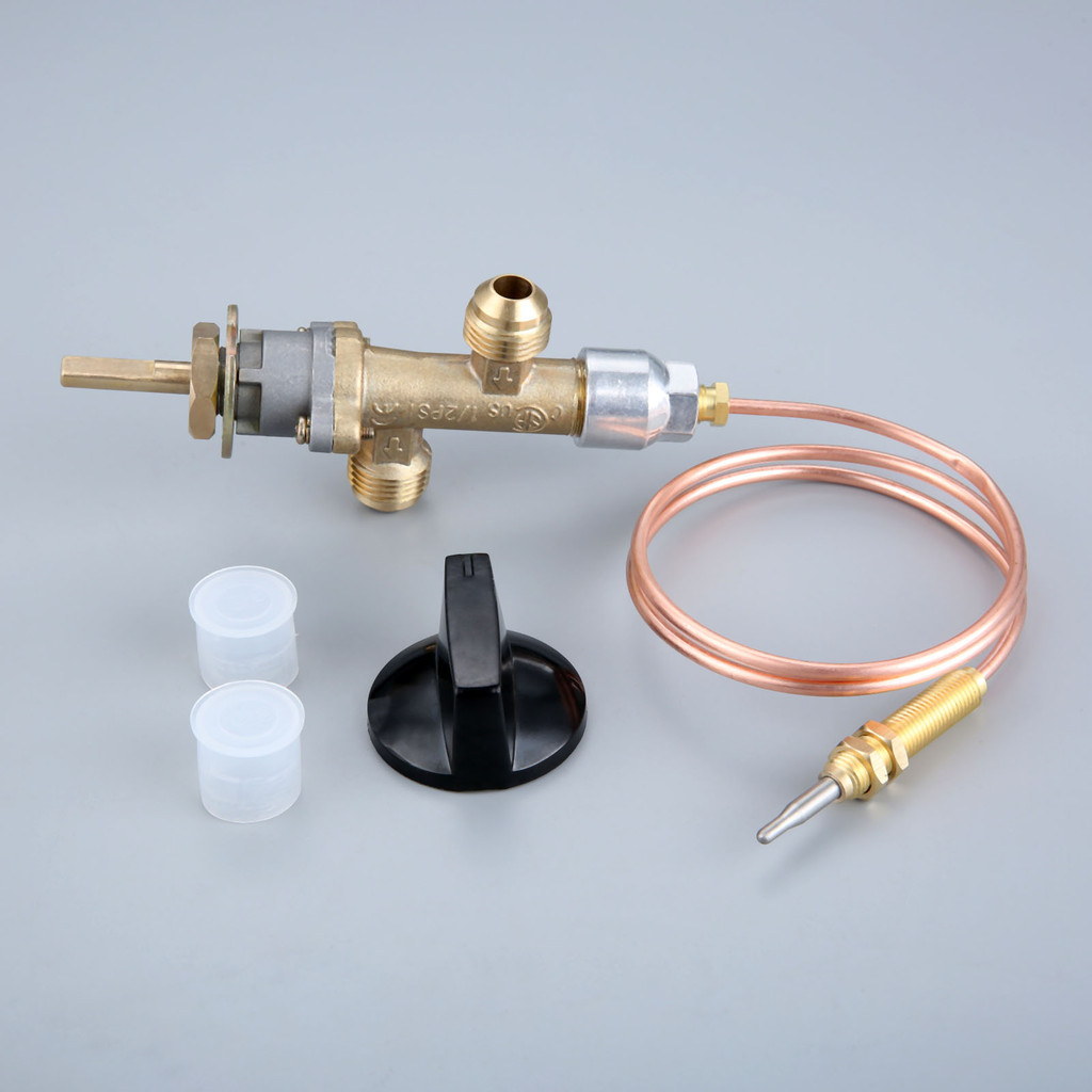 Jual Control Valve Thermocouple Knob Switch 600mm M8*1 Threaded Head ...