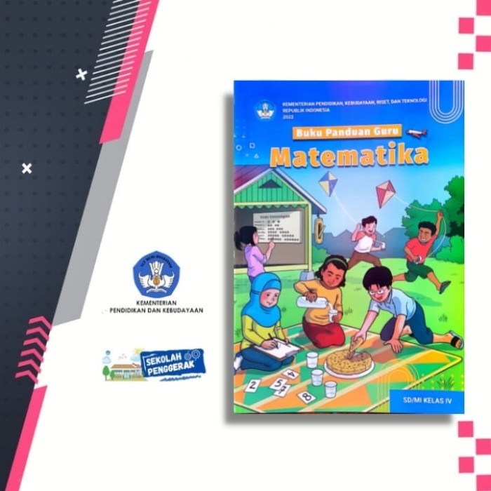 Jual Buku Panduan Guru Matematika kelas 4 SD Kurikulum MERDEKA | Shopee ...