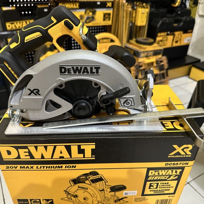 Jual Dewalt DCS570N-B1, Brushless Circular Saw 20V/Mesin potong