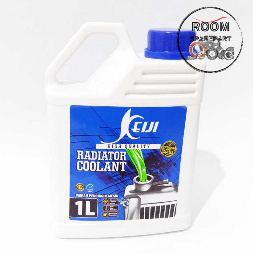 Jual Radiator Coolant GREEN 1 LITER Air Radiator Merk KEIJI | Shopee ...