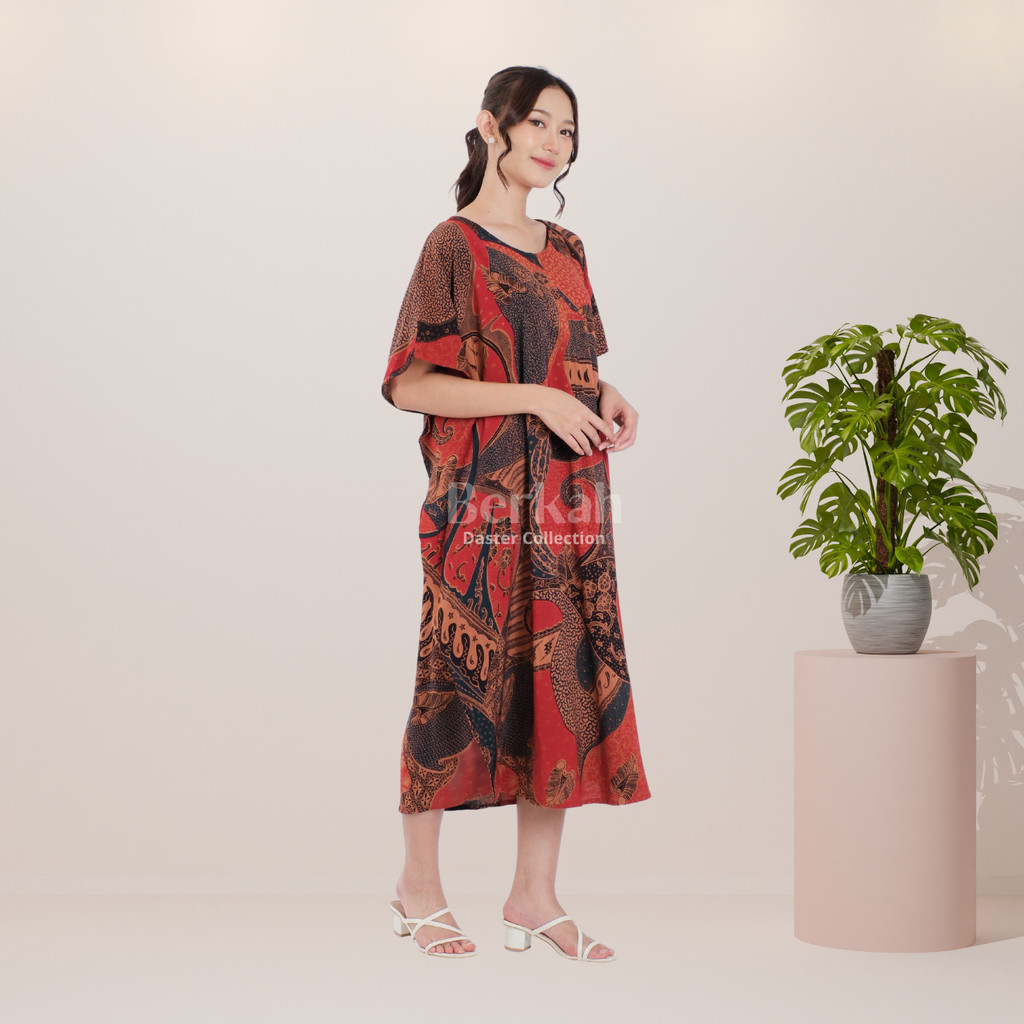 Daster Lowo Batik Rayon Resleting Surya Teja 5