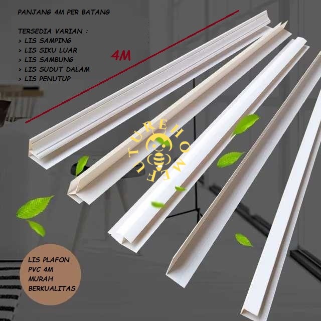 Jual Lis Plafon PVC Terlengkap & Harga Terbaru Oktober 2026 | Shopee ...