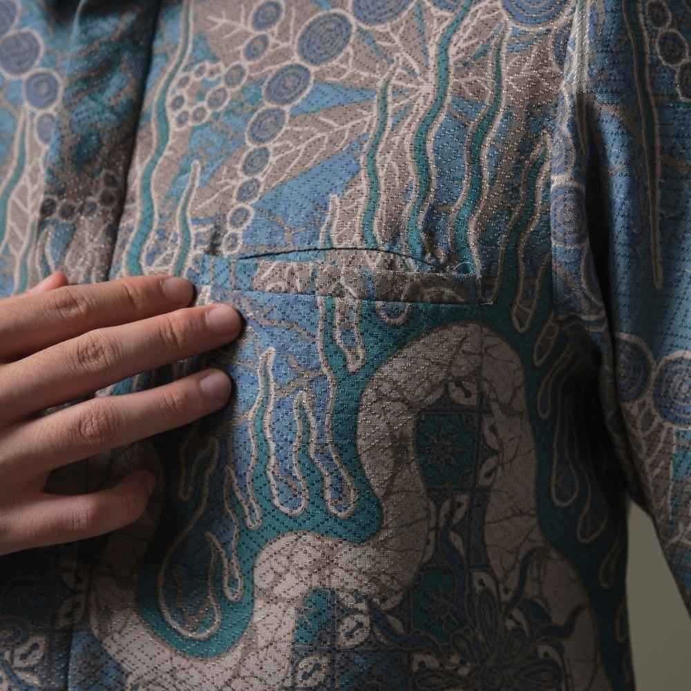 Jual Fireblu - Mandalas Kemeja Batik Pria Premium Lengan Panjang ...