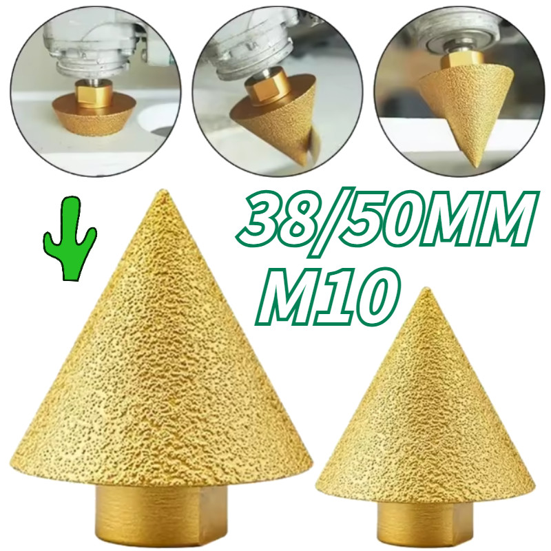 Jual 38/50MM M10 Mata CNC ROUTER Diamond Chamfer Profil Batu Granit ...