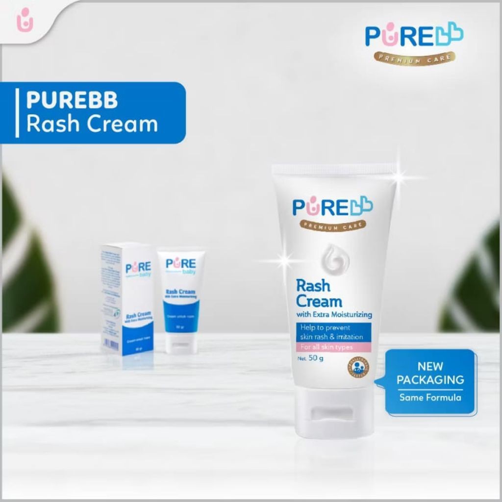 Jual PURE BB BABY RASH CREAM 50 GRAM | Shopee Indonesia