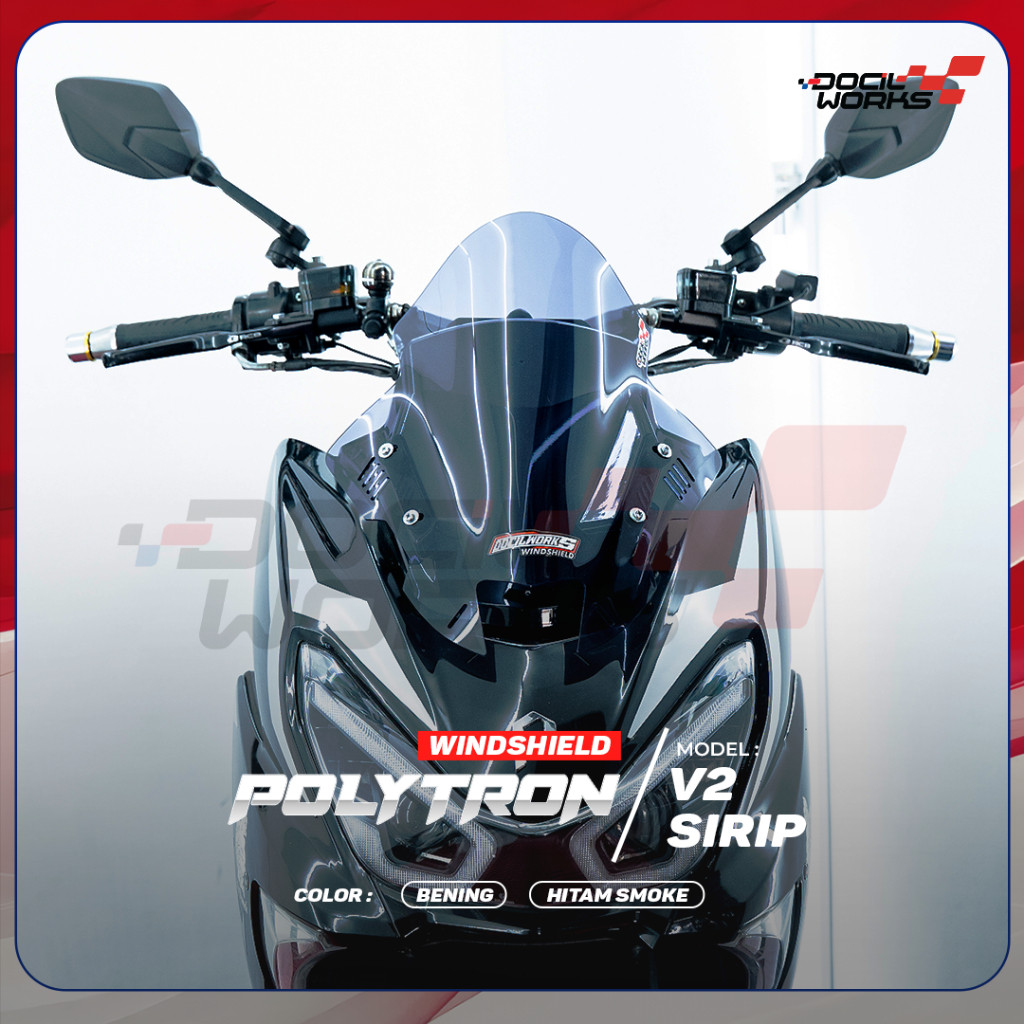 Jual Docilworks - Visor Windshield Banyak Model Polytron Fox - R ...