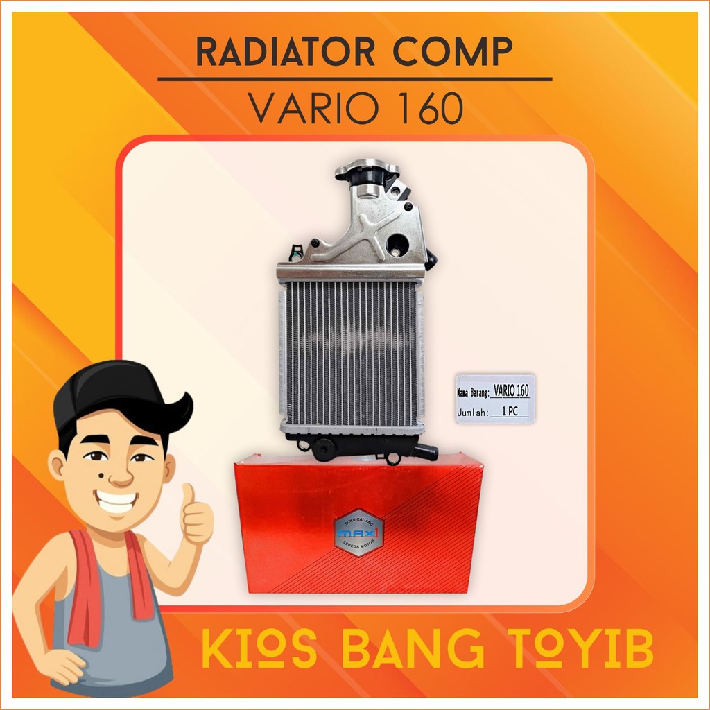 Jual Radiator Honda VARIO 160 PCX 160 ADV 160 Stylo 160 K2S Radiator ...