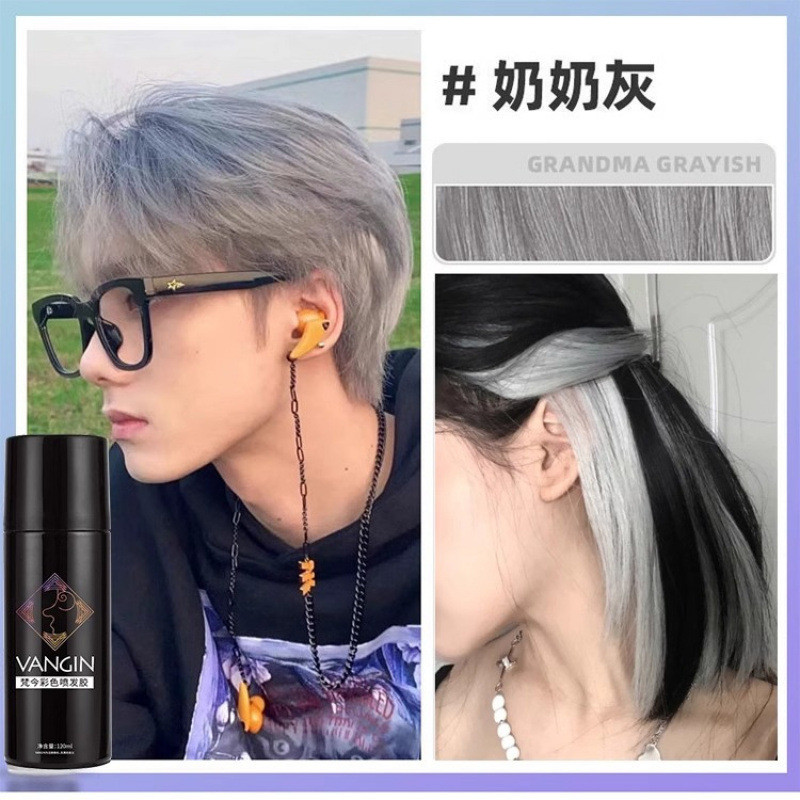 Jual Hair Color Spray 150ml Semprotan Pewarna Rambut Non Permanent ...
