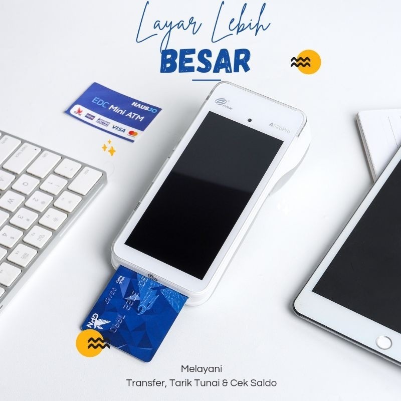 Jual Mesin Android Pos Kasir Pax A Pro Hausjo Shopee Indonesia