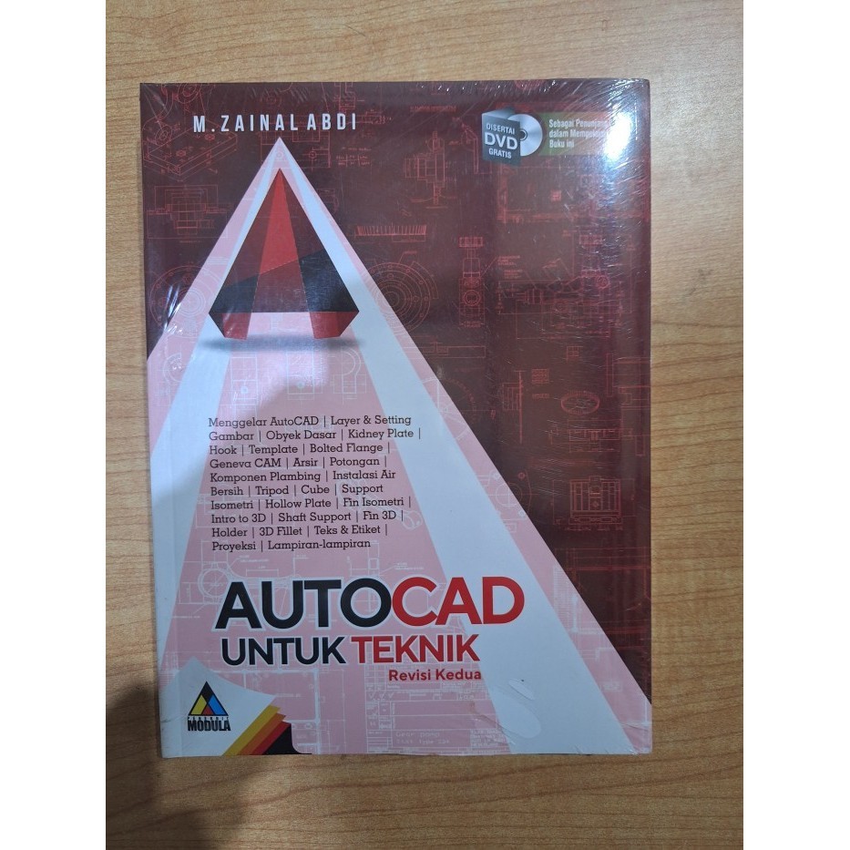 Jual BUKU AUTOCAD UNTUK TEKNIK revisi kedua + DVD | Shopee Indonesia