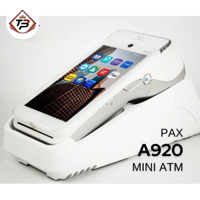 Jual EDC DIGITALISASI SPBU Pax A920 EDC Android Mini ATM PAX A920 ...