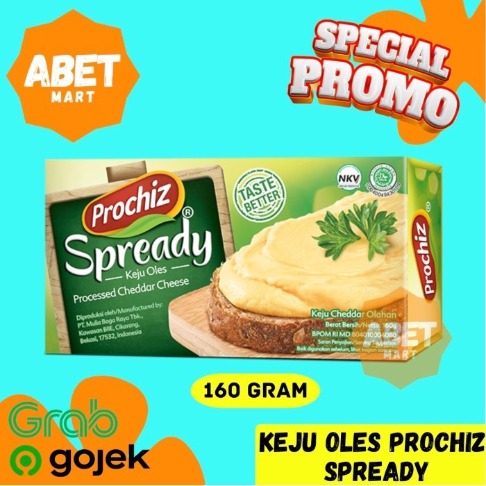 Jual Keju Oles Prochiz Spready 160Gr - 160 Gr Cheddar Spreadi Cheese ...