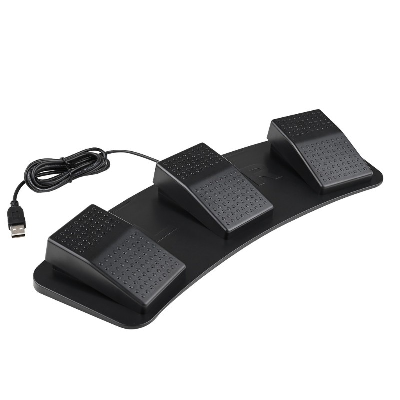 Jual USB Triple Foot Control Customized Computer Keyboard Action Foot ...