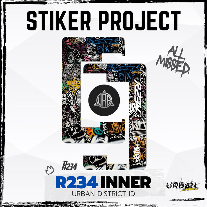 Jual Sticker/ Stiker Garskin Inner R234 Part 4 HC Retro Terbaru by ...