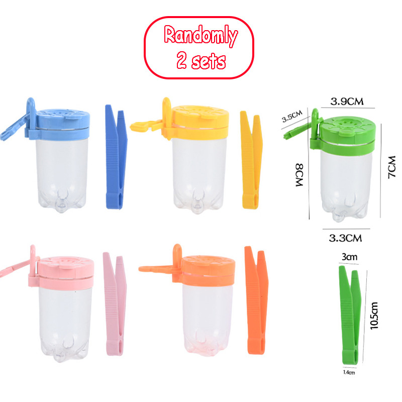 Jual Kid Bug Catcher Toys Insect Viewing Collection Bucket Animal ...
