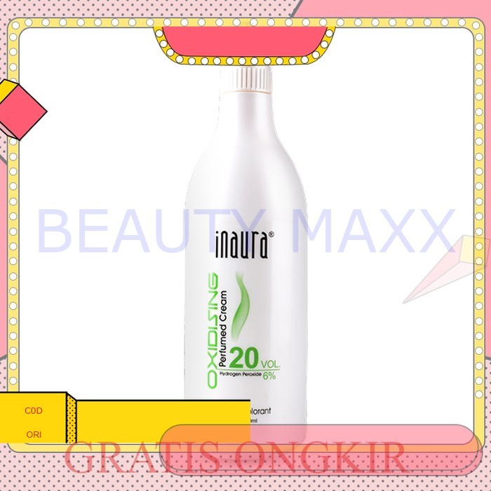 Jual INAURA 1000ML / Inaura Oxidising 20 Vol 6% 1000 ml | Shopee Indonesia
