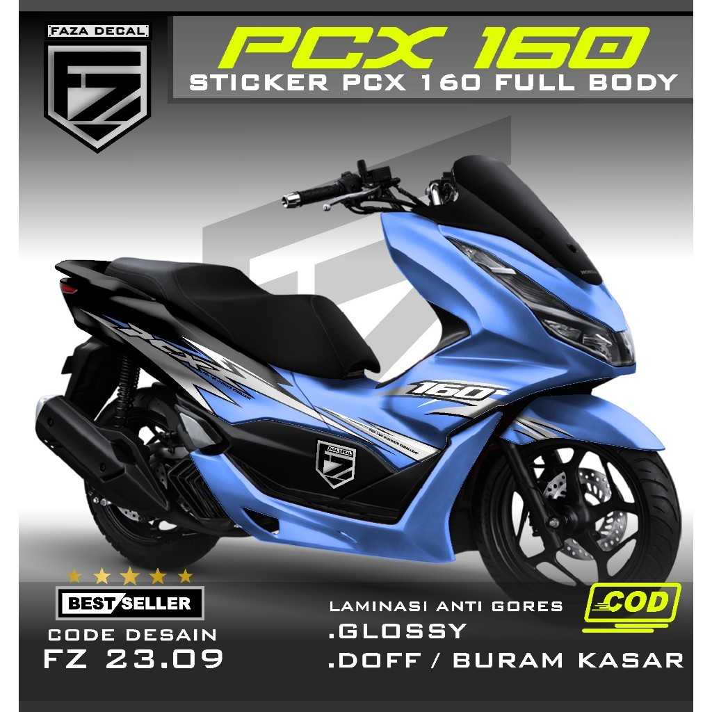 Jual Base FAZA DECAL - Decal Stiker PCX 160 Full Body Terbaru 2024 ...