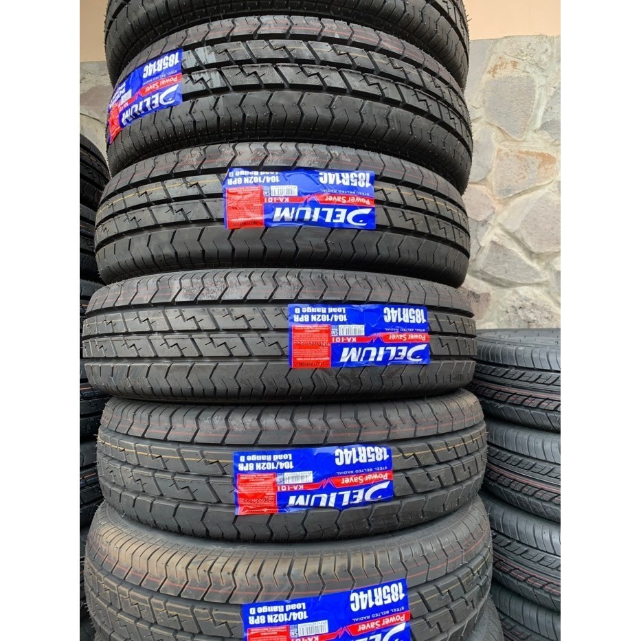 Jual PROMO Ban Delium Power Saver 185 R14 8PR Untuk Ban Mobil Angkutan ...