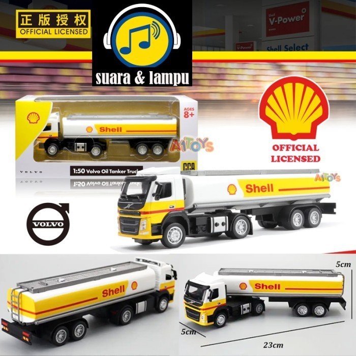 Jual Diecast truk Hino trailer truk tangki Shell truk mercedes actros ...