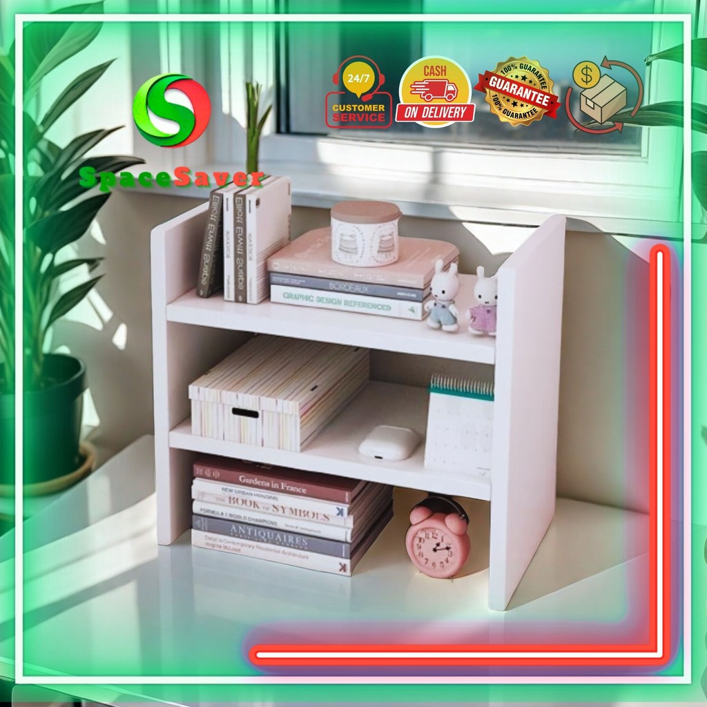 Jual SpaceSaver - Rak Meja H Modern Minimalis 2 Warna untuk Buku ...