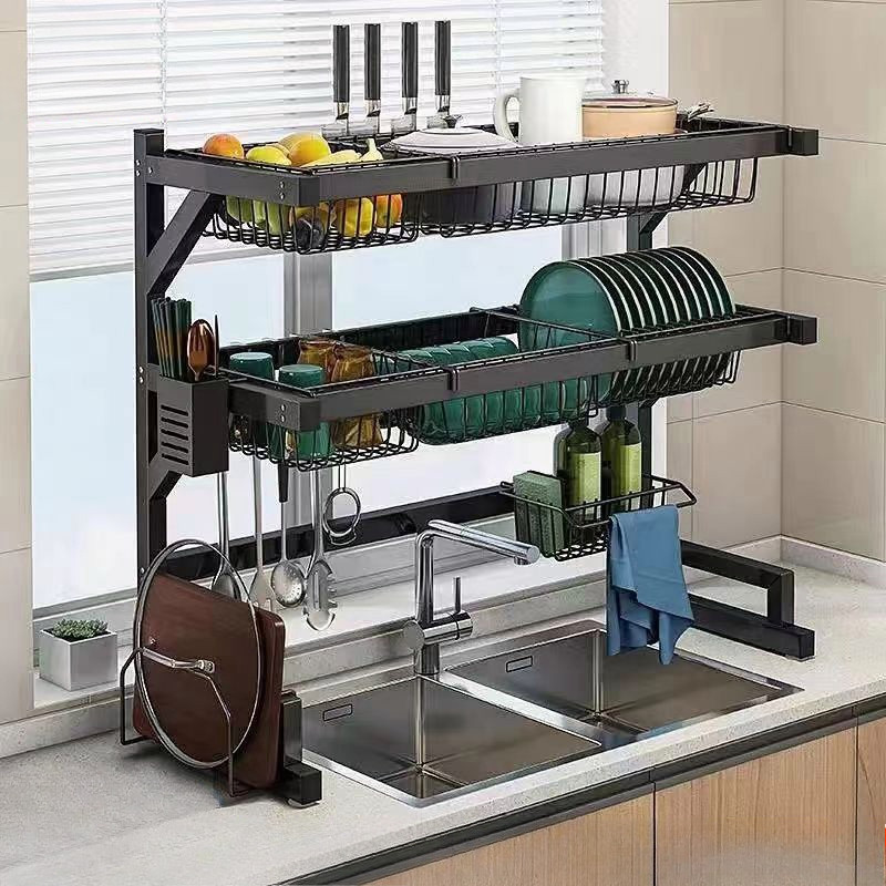 Jual Rak Piring Wastafel Stainless Steel/ Rak Cuci Piring Wastafel /Rak ...