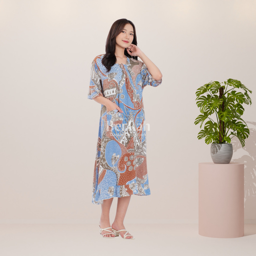 Daster Batik Rayon Karet Surya Teja Dss- 4