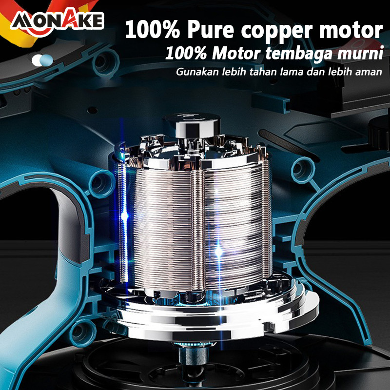 Jual MONAKE JERMAN 2IN1 Mesin Poles Mobil Polisher 5 INCH Alat Poles ...