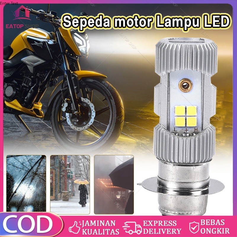 Jual Lampu Motor Lampu Ac Dc Lampu Led Utama Depan 2led Motor Bebek ...
